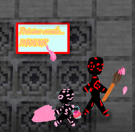 Pink traer dibujo con mensaje ☺