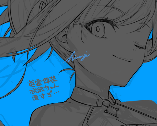 宮本武蔵(Fate) 「wip」|柊祈のイラスト