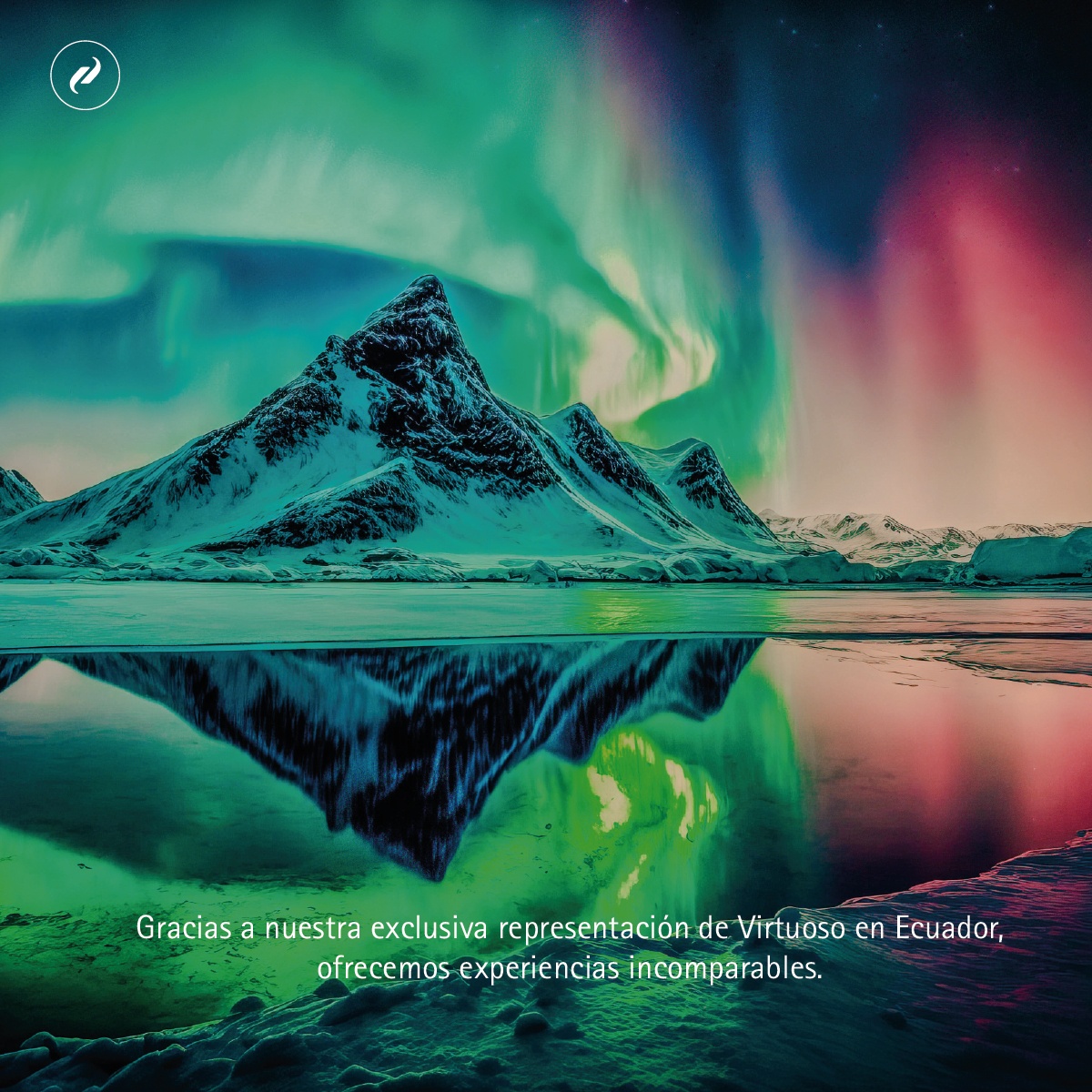 MetroTouringEC's tweet photo. 🌌 Emprende una aventura mágica y contempla las auroras boreales con nuestro paquete exclusivo. Como los únicos representantes @Virtuoso en Ecuador, te brindamos experiencias únicas que no encontrarás en ningún otro lugar 👉  https://t.co/6jl8A4K4Az

#SoVirtuoso #VirtuosoTravel https://t.co/eoWQUTWpBw