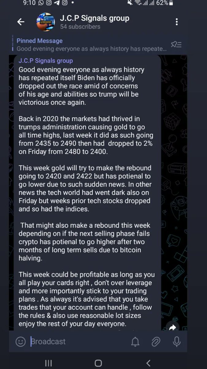 phq_j's tweet photo. Predictions met this week!!

In our group chat we give updates to our clients about what can potentially happen to the markets on a #fundamental/ #economic , stand point for it drives the markets &amp; can make us very profitable when we do our research correctly. https://t.co/qhyQMMm4Im