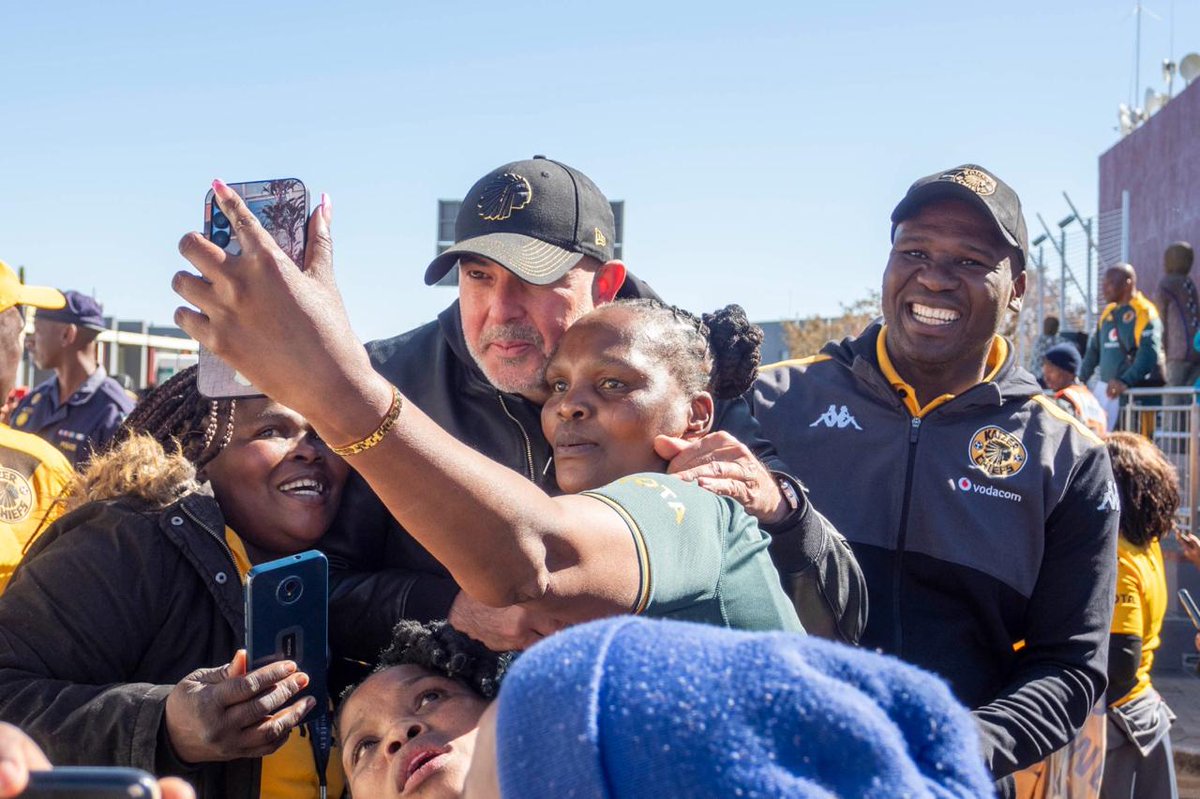 KaizerChiefs's tweet image. Bloemfontein, Free State!!!! Thank you for the love ❤️✌️

#Amakhosi4Life