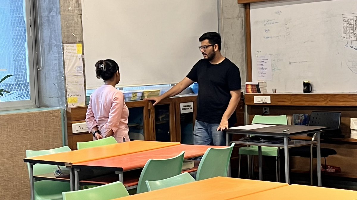 pooh_it_is's tweet photo. In today’s grade meeting, we used a ‘Spin-Wheel’ to randomly pair teachers for a learning walk across different sections. This approach fostered collaboration &amp; allowed teachers to gain valuable insights from each other’s displays &amp; good practices @FSSurat https://t.co/emDWnOg8wE