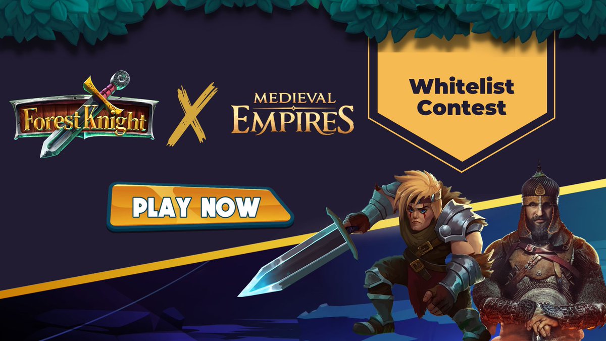 Forest Knight (@forestknight_io) on Twitter photo Forest Knight x <a href="/MedievalEmpires/">Medieval Empires</a>
✊Attack the World Boss Event!✊
Win 4 WL Spots for their upcoming Genesis Commander MINT! 🧧
How to participate?!
✅ Like and RT this post
🧛♂️ Play Forest Knight — Attack the World Boss
📸 Post a screenshot below of your damage dealt Forest Knight x <a href="/MedievalEmpires/">Medieval Empires</a>
✊Attack the World Boss Event!✊
Win 4 WL Spots for their upcoming Genesis Commander MINT! 🧧
How to participate?!
✅ Like and RT this post
🧛♂️ Play Forest Knight — Attack the World Boss
📸 Post a screenshot below of your damage dealt