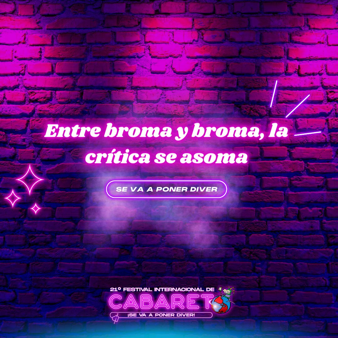 FestivalCabaret's tweet photo. ¡Sí que sí!🔥😈🔥
12 días y comienza la #FiestaCabaretera más esperada.
¡Cáiganle! #SeVaAPonerDiver 🤩

#FestivalInternacionalDeCabaret https://t.co/EHC9ZETmWp