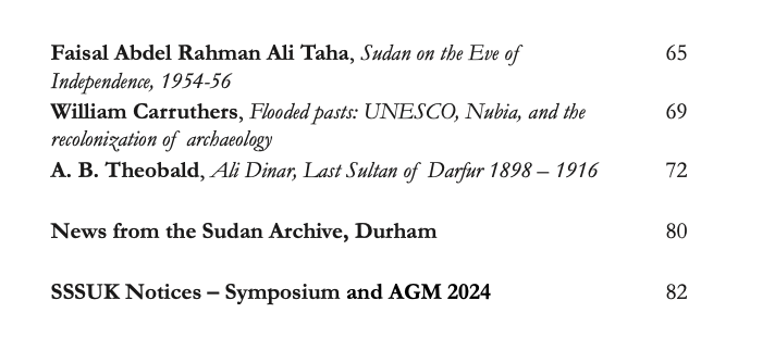 Society for the Study of the Sudans UK (SSSUK) tweet media