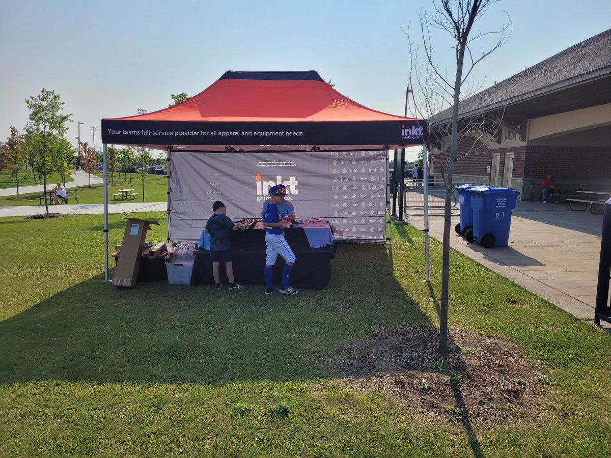Coach Frank Fascia (@ballmechanic) on Twitter photo Day 2 of the #davedashmemorialtournament
Thanks to our friend from <a href="/WBSportswear/">Inkt Printing Co</a> for their support.
<a href="/BMBaseballinc/">BramptonMBaseball</a> Day 2 of the #davedashmemorialtournament
Thanks to our friend from <a href="/WBSportswear/">Inkt Printing Co</a> for their support.
<a href="/BMBaseballinc/">BramptonMBaseball</a>