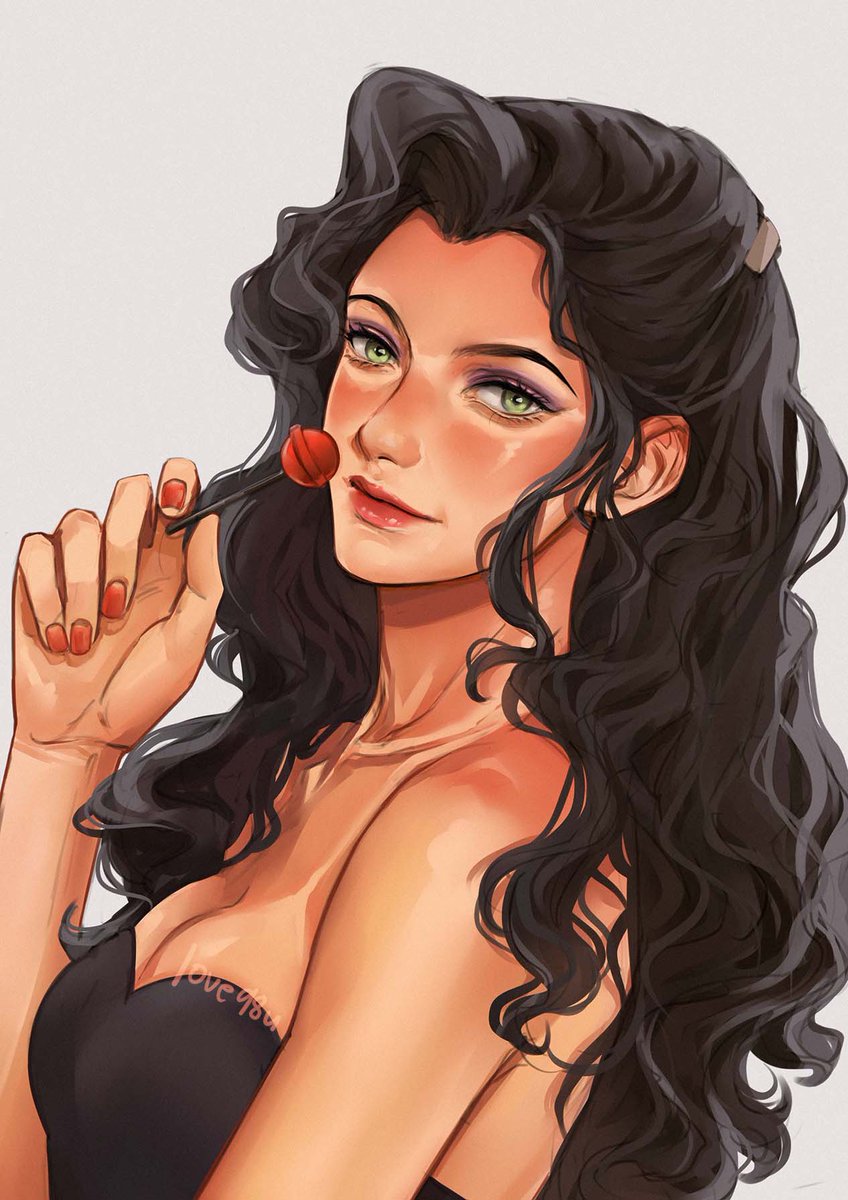 kinda late 1/4 #asami #lok
