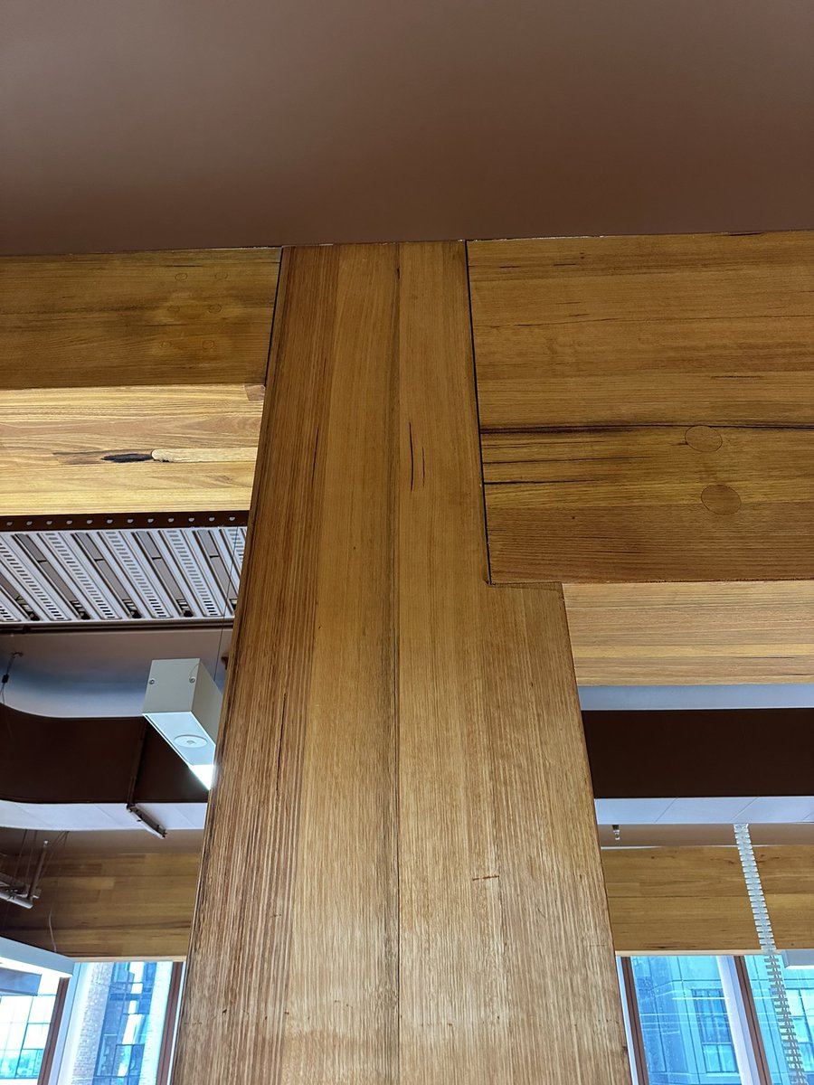 richkingdesign's tweet photo. Open house Melbourne 
T3 Collingwood building by JCB Architects
Great to see this innovative, sustainable office development that uses mass timber

#commercialofficedesign #architecture #openhousemelbourne #workplacedesign #innovation #innovativedesign #sustainability #masstimber https://t.co/AaueBIAnZx