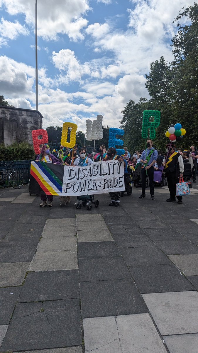 And we're off! <a href="/_DPIreland/">Disability Power Ireland</a> #DisabilityPride