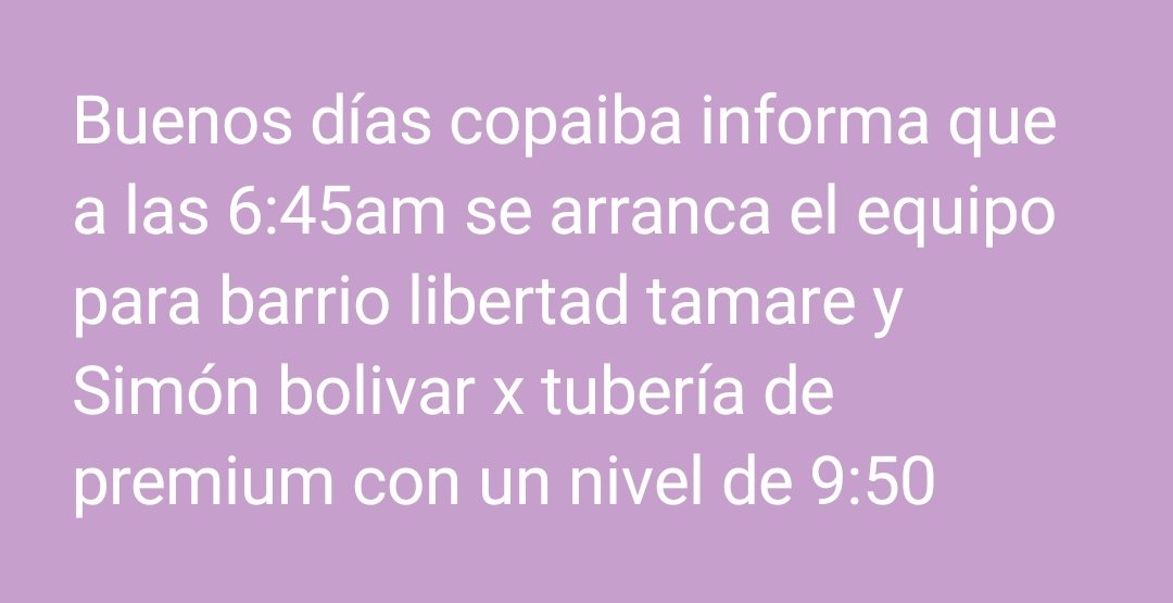 Estradacandanga's tweet photo. 🇻🇪 📢 Informo al Pueblo del Municipio #Lagunillas Edo #Zulia
Hoy sábado #27Jul 6:45am inicio el bombeo de agua al Eje 4 Premo Parroquia #Libertad y Municipio Simón Bolívar.
El pueblo solicita a @hidrolagoofic mejorar servicio de agua a las comunidades. https://t.co/MGU8H9wCeu