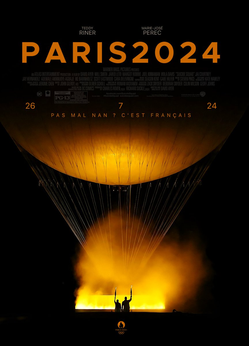 La photo c'est une affiche de film