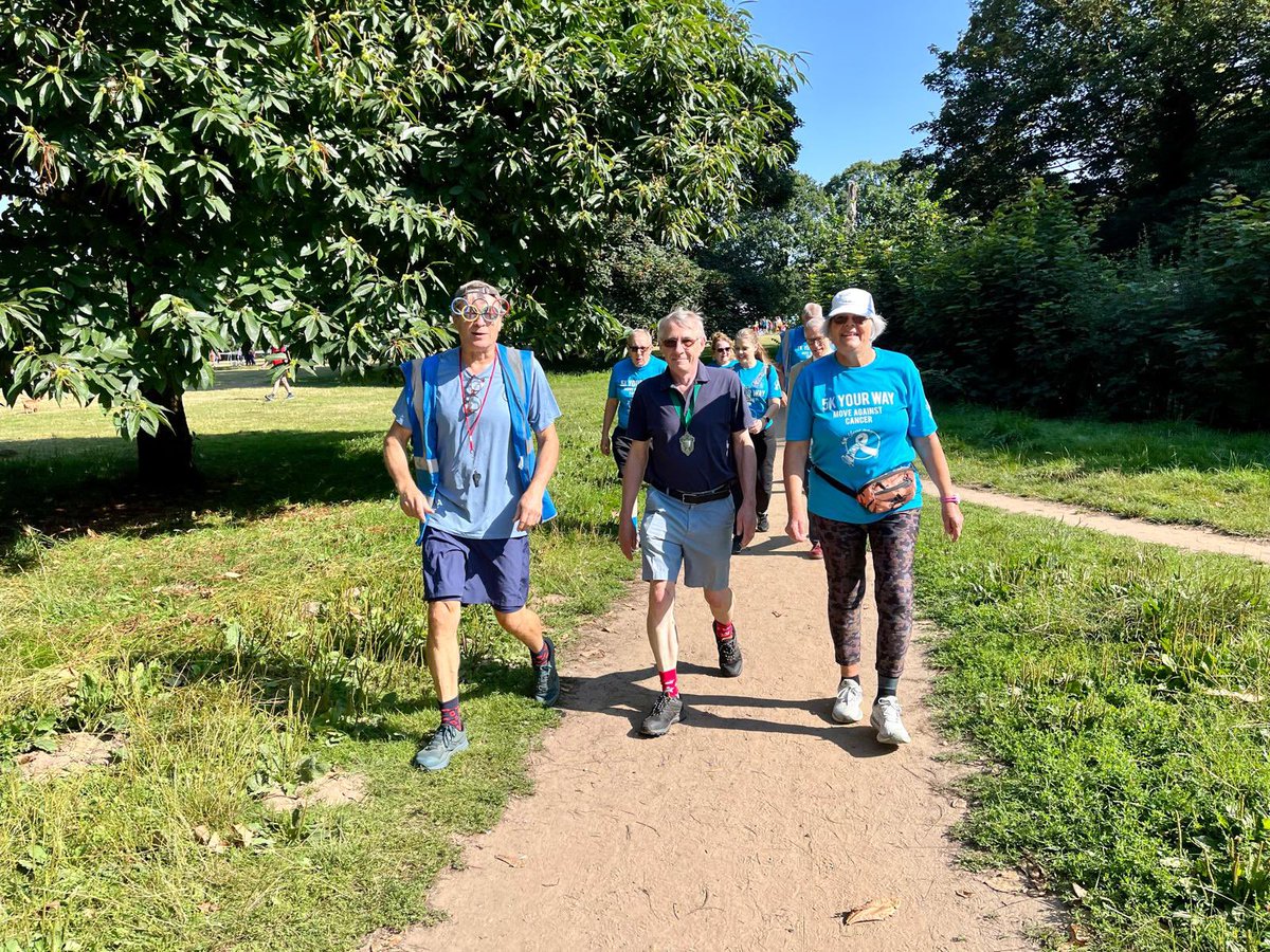 mattwang22's tweet photo. We walk run jog volunteer and talk about cancer together. Fantastic support group with a difference @MOVEcharity 5k Your Way @nonsuchparkrun #loveparkrun @parkrun #exerciseandcancer #cancersupport #Epsom #Sutton #EpsomandEwell @ActiveSurrey @LondonSport https://t.co/YpZuNnVznf