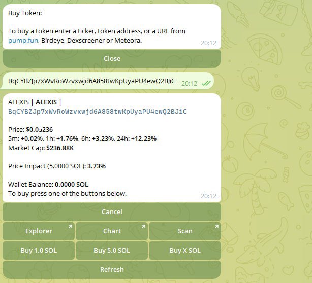 ? Big thanks to @bonkbot_io for updating their Telegram bot to support the latest version of Raydium