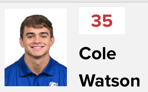 We’re ’Cole Watson’ days away from gameday!
<a href="/colewatson_8/">Cole Watson</a>