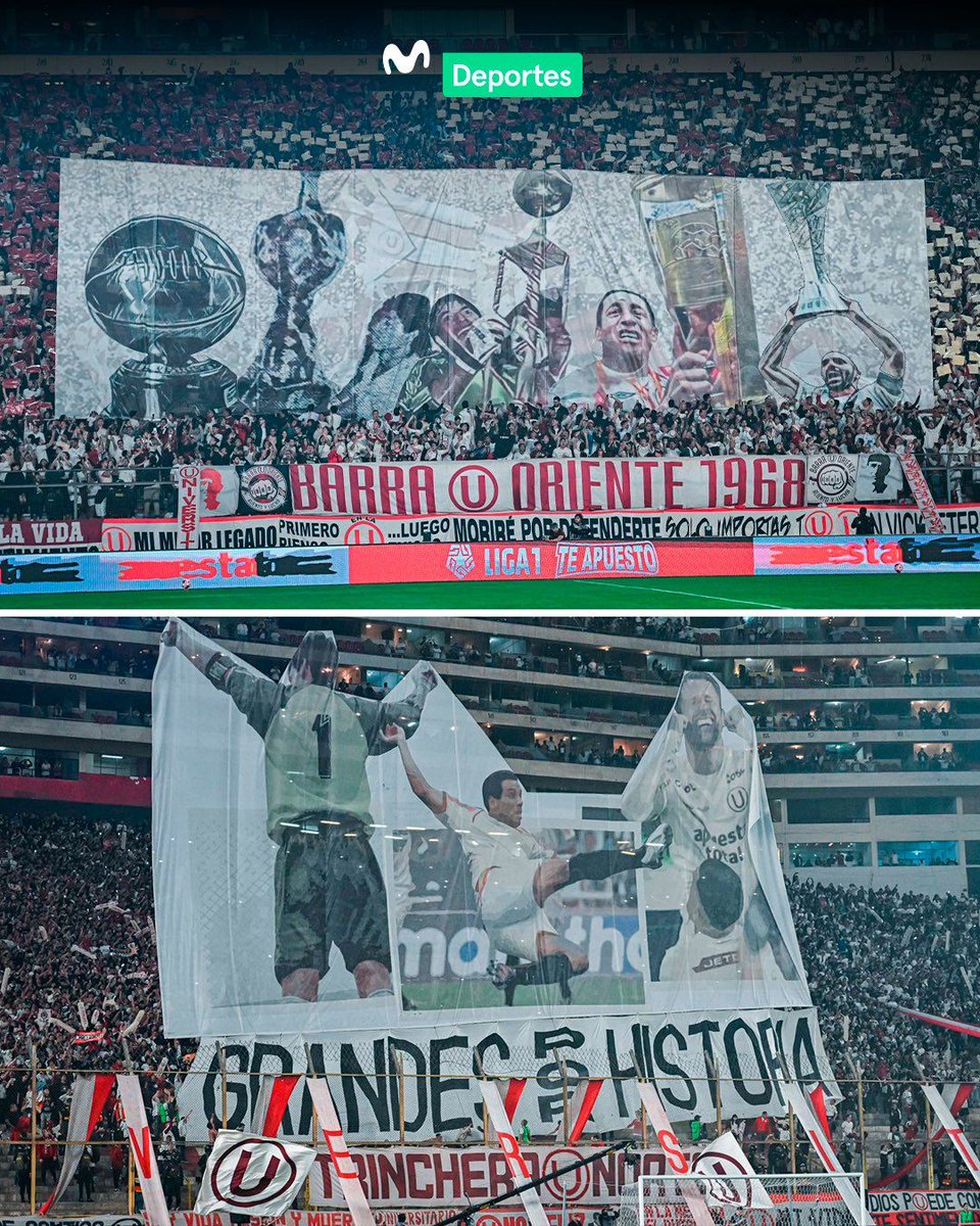 Nuestro primer "tifo" fue de historia pura como el equipo gigante que somos.

Cada día nos superamos más 👏🏻