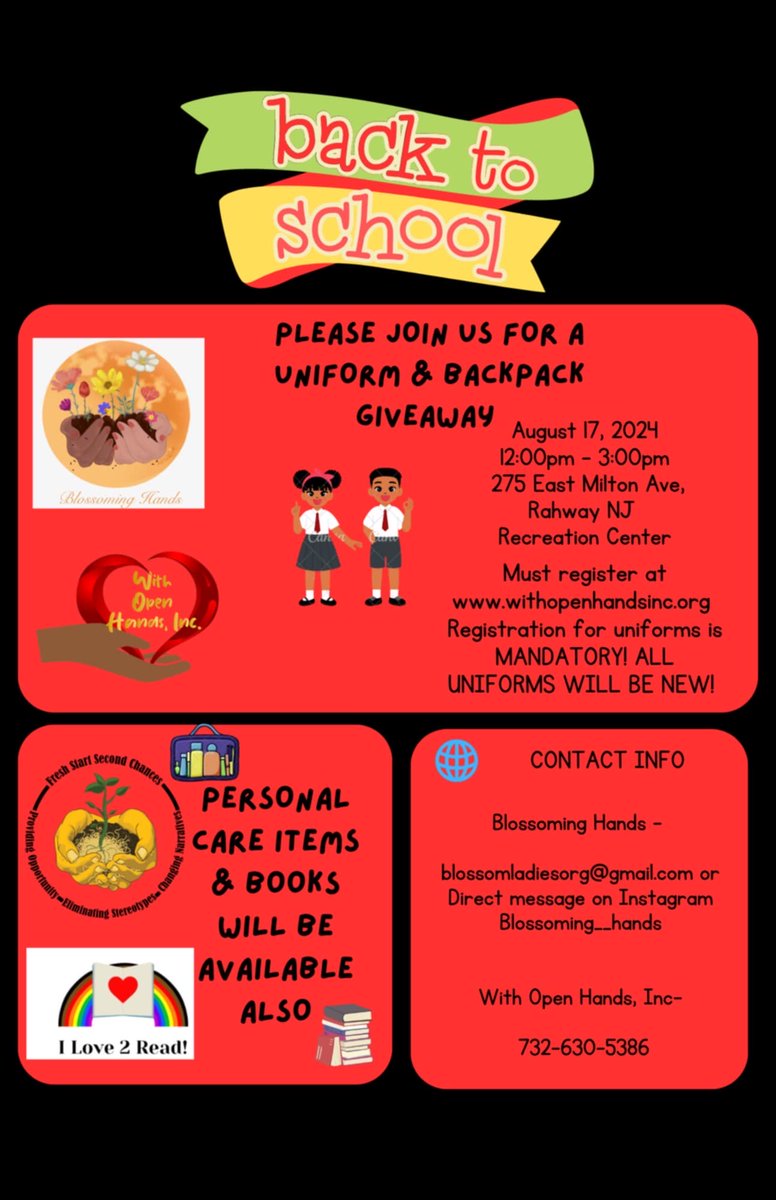 Check out these awesome Back to School events coming up around the community!