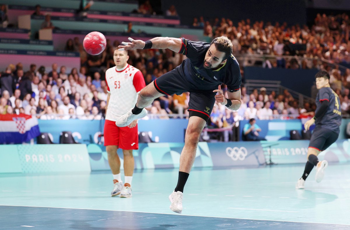 gorin's tweet photo. #ハンドボール男子日本代表 予選ラウンド初戦の結果🤾

日本代表 29-30 クロアチア代表

強豪クロアチア相手に、1点差の熱戦でした🔥

@JHA_national #ハンドボール
#オリンピック @Paris2024 #パリ2024 https://t.co/hQ2CTItLPj