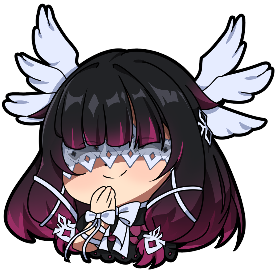 F4TUI_SAPPHICS's tweet photo. Another #Columbina chibi, feel free to use just credit @ZEQAL_BRB https://t.co/t2gl40tzhU