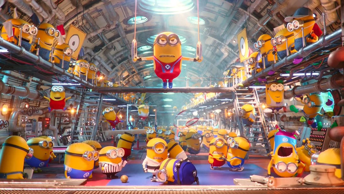 Tenemos a la mitad del team #Minion en 🇫🇷

Aunque después de lo que hicieron ya están de viaje a Movie de nuevo 🛬 😳

#Paris2024 #JO2024 (perdón 🫣)