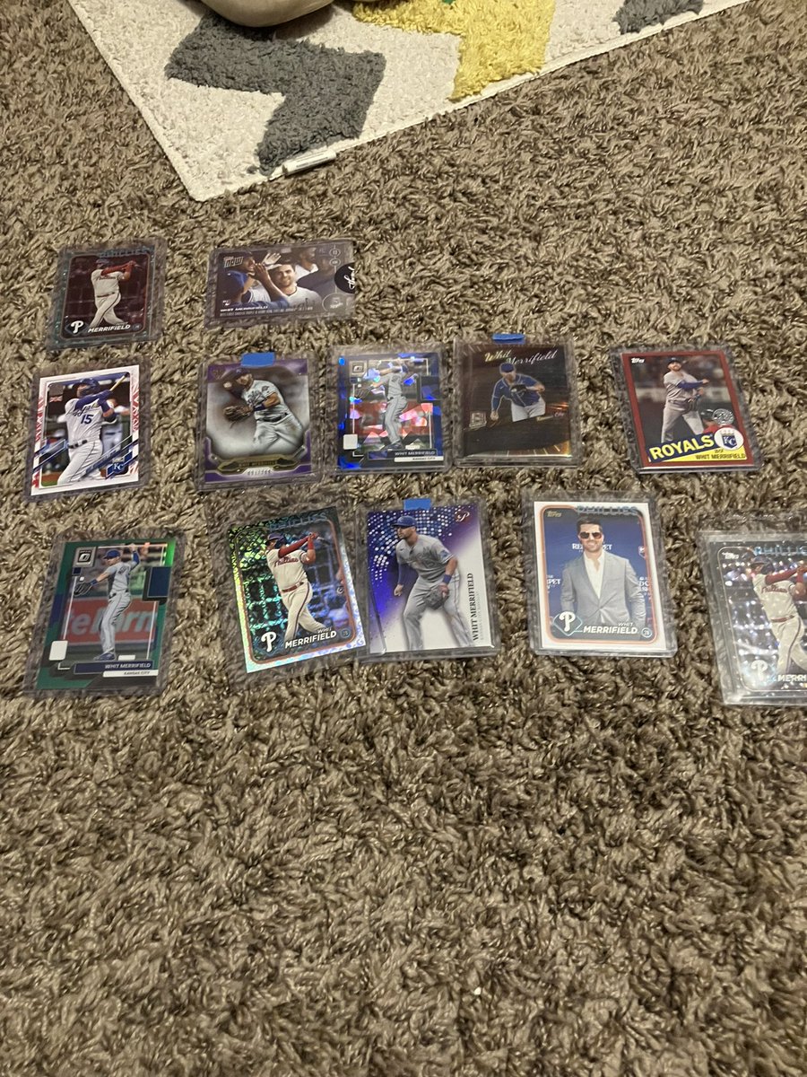 KCKid1507's tweet photo. And with some recent acquisitions I am official at 934 Whit Merrifield cards!! 66 left for 1000 https://t.co/IBKFDvugPx
