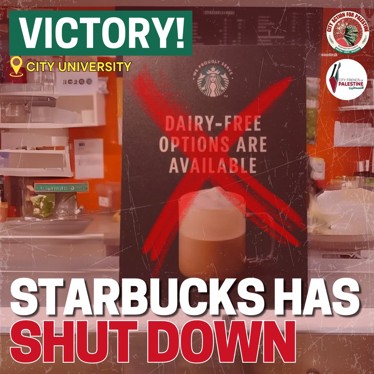 City Friends of Palestine Society tweet media