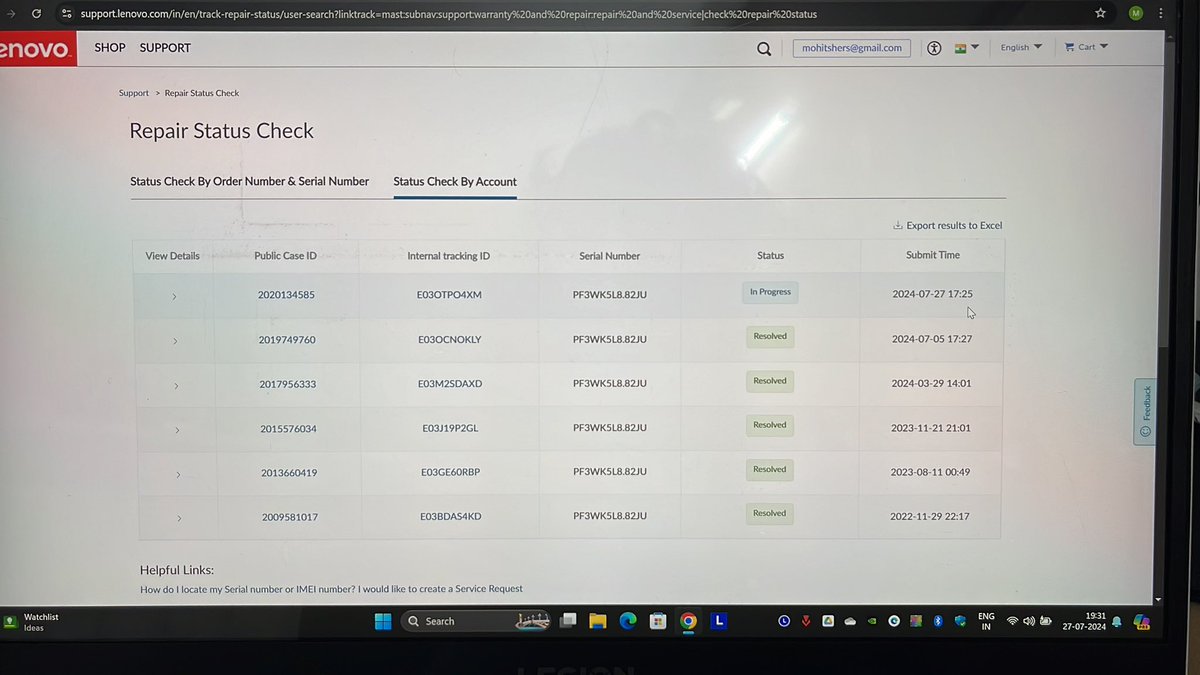 raxzrrr's tweet photo. Also about the technician,
I had an on site warranty, never did he come and was rude and always demanded me to visit the service center, great modulation from the tech support team and would like to inform @everyone here to never buy lenovo if this issue persists, case ids given: https://t.co/7ehH9Ejj98
