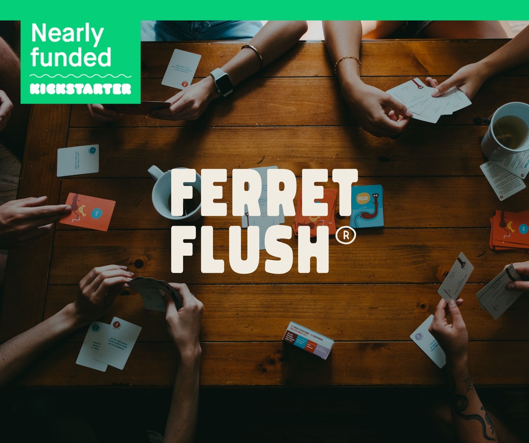 6 DAYS left and we're nearly funded! Help close the gap. 🙌

kickstarter.com/projects/bviol…

#ferretflush #kickstarter #ferretout #cardgame #nearlyfunded