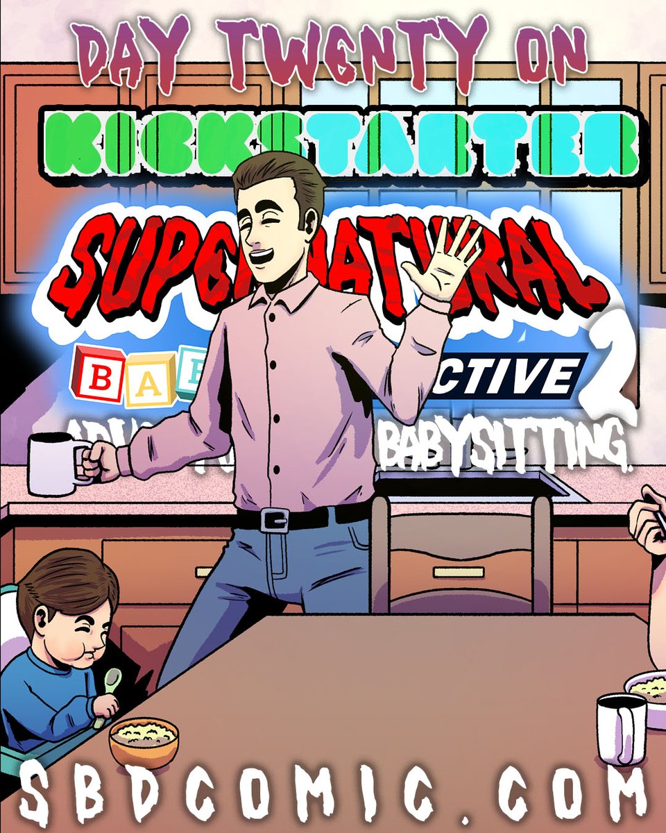 Do you read COMICS?
Want to support Indie COMICS?
Come support OUR INDIE COMIC!
We are on Day 20 of our Kickstarter campaign.
SBDcomic.com
#kickstarter #comics #kickstartercomics #supernatural