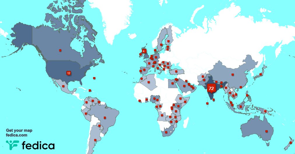 I have 5 new followers from India 🇮🇳 last week. See fedica.com/!aquilbusrai