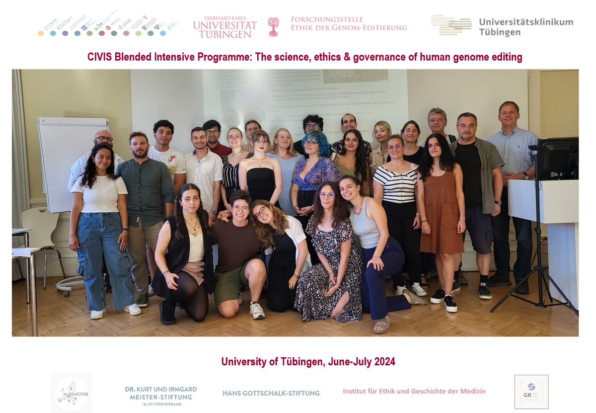 Oliver Feeney (@feeneyoliver) on Twitter photo The year of 2024!
Thanks to all for a great CIVIS BIP!
<a href="/civis_eu/">CIVIS - Europe's Civic University Alliance</a> <a href="/MedTuebingen/">Faculty of Medicine Tuebingen</a> <a href="/uni_tue/">Universität Tübingen</a> <a href="/GenomeEdit/">Ethics&GenomeEditing</a> <a href="/Stockholm_Uni/">Stockholm University</a> <a href="/UNIBUC/">UNIBUC</a> @univamu <a href="/uoaofficial/">University of Athens</a> <a href="/ULBruxelles/">Université libre de Bruxelles</a> <a href="/UAM_Madrid/">UAM Autónoma Madrid</a> <a href="/SapienzaRoma/">Sapienza Università di Roma</a> <a href="/unil/">Université de Lausanne</a> The year of 2024!
Thanks to all for a great CIVIS BIP!
<a href="/civis_eu/">CIVIS - Europe's Civic University Alliance</a> <a href="/MedTuebingen/">Faculty of Medicine Tuebingen</a> <a href="/uni_tue/">Universität Tübingen</a> <a href="/GenomeEdit/">Ethics&GenomeEditing</a> <a href="/Stockholm_Uni/">Stockholm University</a> <a href="/UNIBUC/">UNIBUC</a> @univamu <a href="/uoaofficial/">University of Athens</a> <a href="/ULBruxelles/">Université libre de Bruxelles</a> <a href="/UAM_Madrid/">UAM Autónoma Madrid</a> <a href="/SapienzaRoma/">Sapienza Università di Roma</a> <a href="/unil/">Université de Lausanne</a>