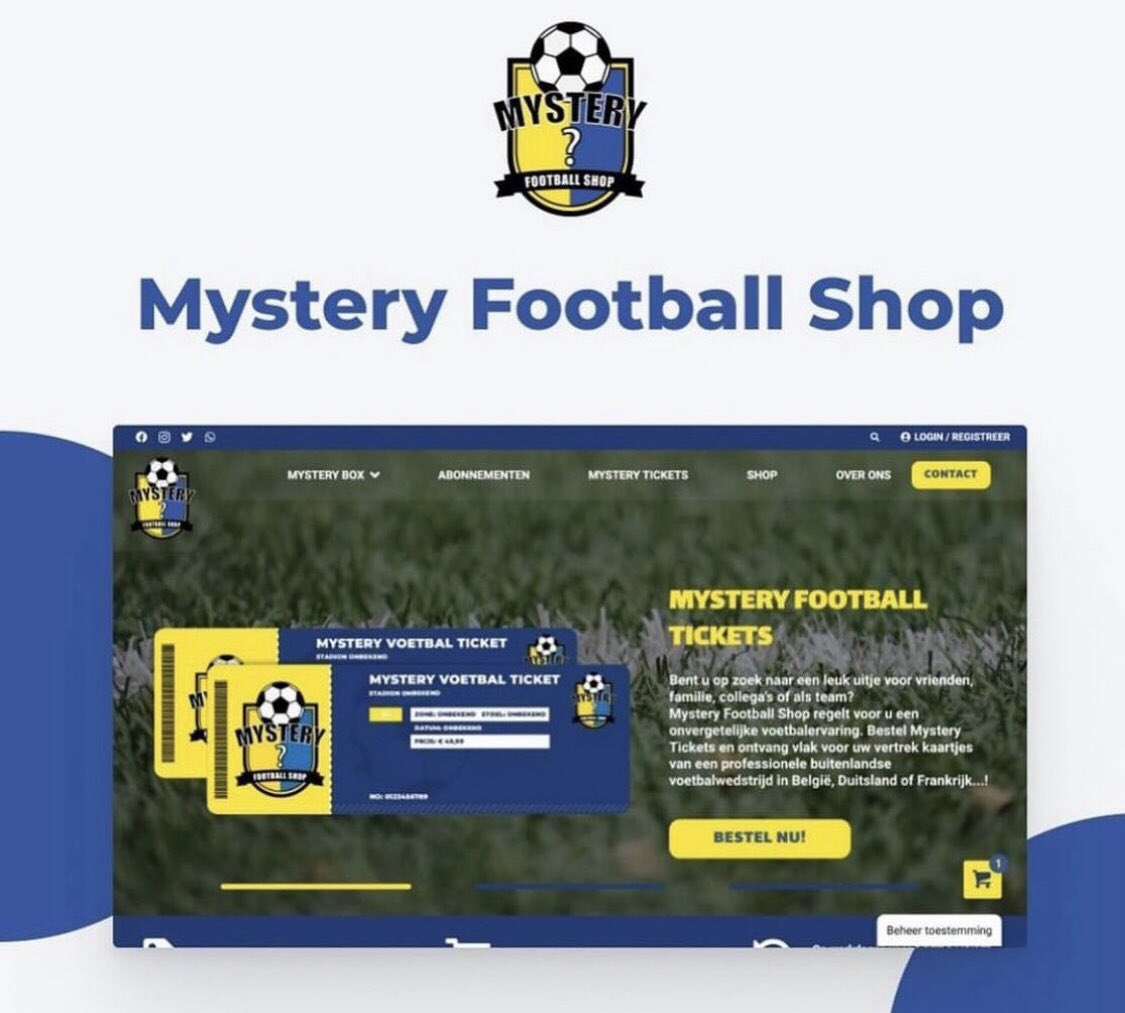 🚨 NIEUWE DATA 🚨

In België is de Pro League begonnen en in Duitsland starten de clubs in de lagere divisies ook! Bestel nu en bezoek een buitenlandse voetbalwedstrijd! 🏟️⚽️

❓ 𝙈𝙮𝙨𝙩𝙚𝙧𝙮 𝙏𝙞𝙘𝙠𝙚𝙩𝙨 🎫 
➡️ mysteryfootballshop.nl 🛒