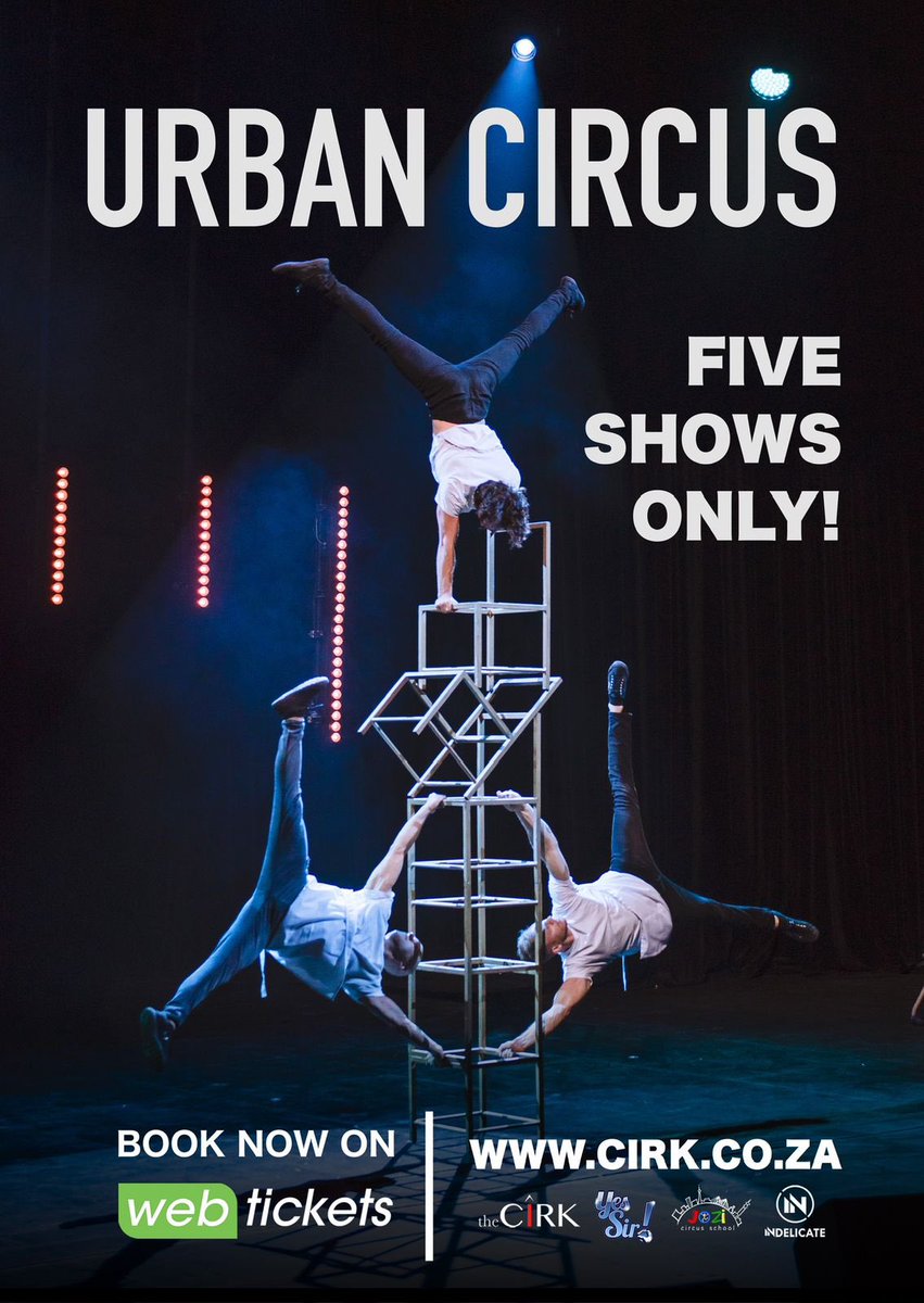 From breathtaking acrobatics to stunning ensemble acts, #UrbanCircus is a must-see spectacle! Catch the magic and excitement at The Teatro, Montecasino. Limited shows from Sept 13-15. Secure your tickets today! 🎫