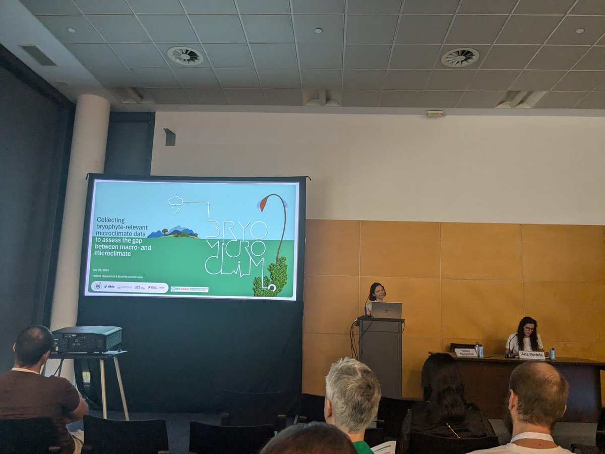 Yesterday we presented  <a href="/BryoMicroClim/">BryoMicroClim</a> at #IBC2024. It was great to organize a symposium about #microclimate #bryophytes #lichens A special thanks to <a href="/man_matej/">Matej Man</a>, <a href="/SoniaMerinero/">Sonia Merinero</a> and other speakers with such great contributions to this field <a href="/f_spicher/">Spicher Fabien</a>, <a href="/ma_yunyao/">Yunyao Ma</a> and others.