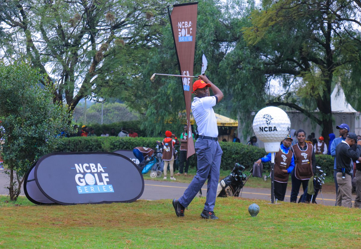 NCBABankKenya's tweet photo. Swinging for success at the KAF Golf Club for the #NCBAGolfSeries 12th leg qualifier tournament 🏌🏾

#GoForIt #NCBATwendeMbele https://t.co/n3ZCSJ3ibC