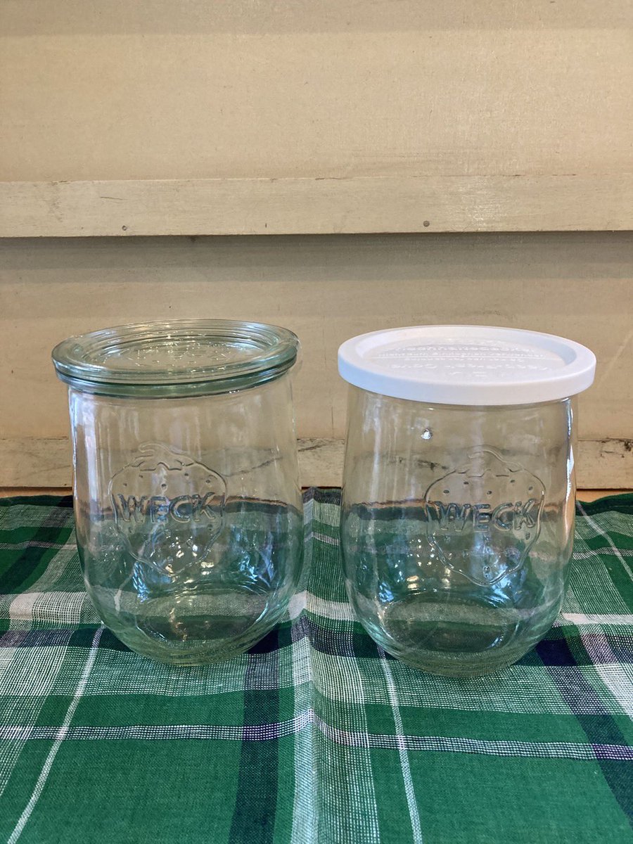 DROPS1997's tweet image. weck各種揃いました。長くメーカー欠品していたプラスチックの蓋も入荷いたしました。
#weck
#福島市
#福島市雑貨屋