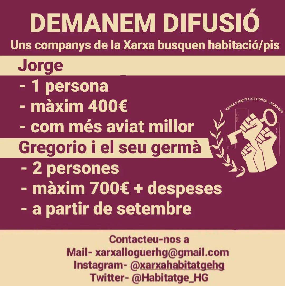 Xarxa d'Habitatge d’Horta-Guinardó tweet media