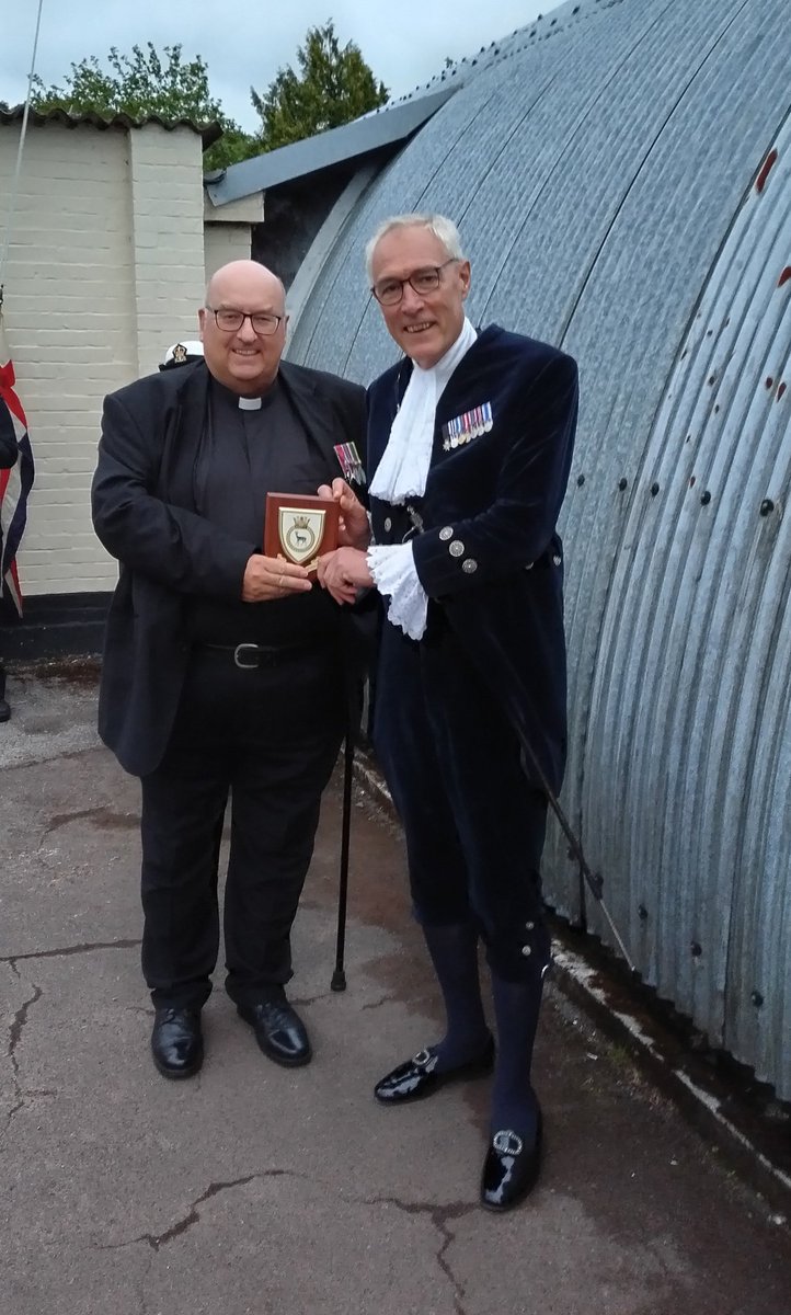 Thursday evening we had a visit from The High Sheriff of Somerset.