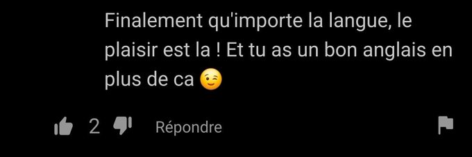 Apr&egrave;s vous avoir impressionn&eacute;s avec mon cul, je vous impressione avec mon niveau d'anglais 😎 https://t