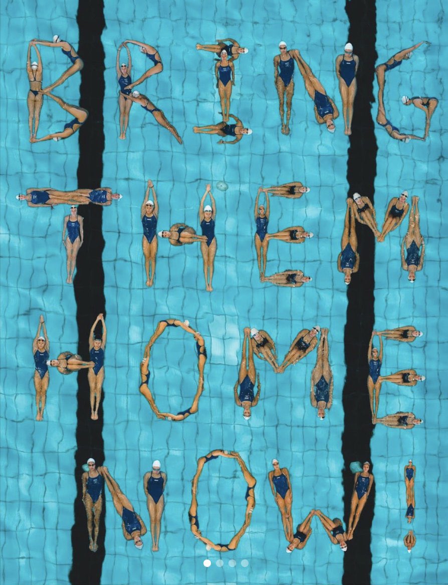 🧵1/ ״And as they torture it, it will multiply and it will break out.״

וְכַאֲשֶׁר יְעַנּוּ אֹתוֹ כֵּן יִרְבֶּה וְכֵן יִפְרֹץ

The Israeli Olympic delegation was forbidden to wear the symbol calling for the immediate release of the Israeli hostages from Gaza 🎗️- so they answered