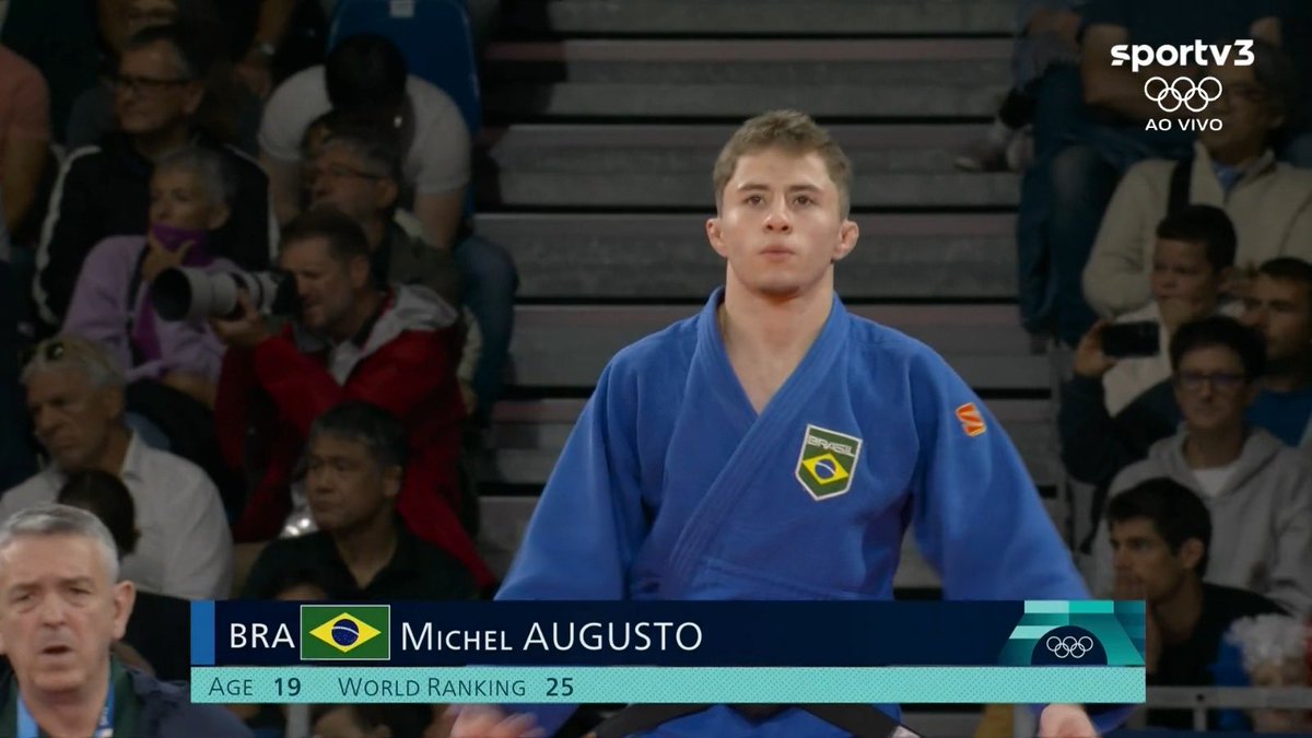 Vitorthor2's tweet photo. Michel Augusto. Saiba que independente do resultado você foi gigante com apenas 19 anos. Não se rendeu fácil. Foi guerreiro. 

#Judo #Olimpiadas2024 #Paris2024 #JogosOlímpicos https://t.co/5tLSbWBD10