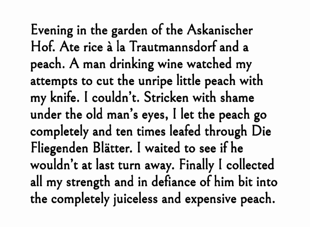 July 27, 1914: Kafka struggles to eat a peach