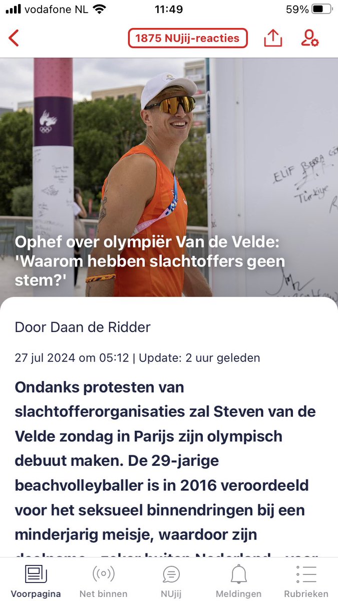 Indringend en afgewogen portret van een omstreden olympiër door collega <a href="/daanderiddernu/">Daan de Ridder</a> voor <a href="/NUnl/">NU.nl</a>