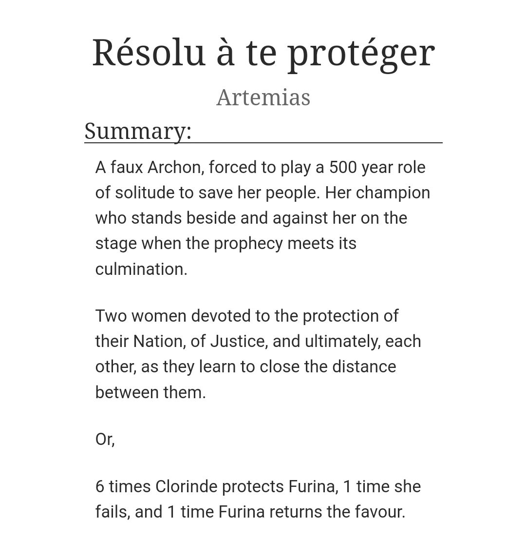 emeraldice67's tweet image. AND ITS DONE!!! My 42k #Furinde Canonverse Fic defending the PEAK UNDERRATED Furina ship 😭 feat:
-Furina gets the Knight moment she deserves!
-Furina & Clorinde get their post-AQ resolution
-Light, fun references to lore
-Slowburn, angst, fluff, ABSOLUTE CINEMA 🎥
🔗 below