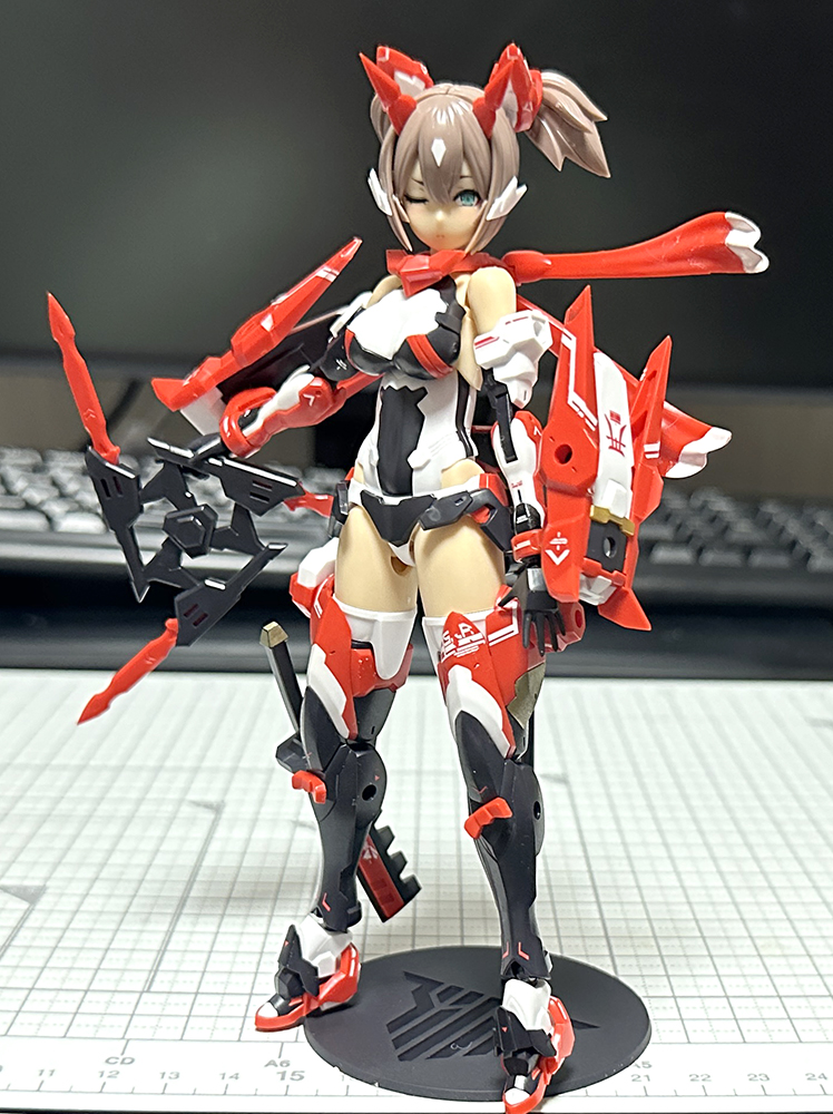 皆さんのお手元に届き始めているでしょうか？ #メガミデバイス 朱羅