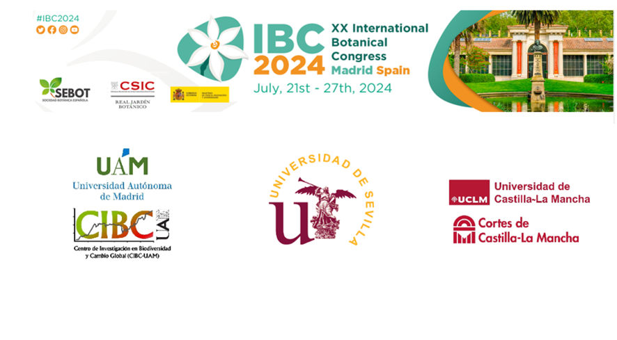 Tres universidades, la Universidad de Sevilla, la Autónoma de Madrid y la Universidad de Castilla-La Mancha, entre los patrocinadores del XX International Botanical Congress.  Los que formamos parte de ellas  estamos muy contentos y agradecidos por ello, en nuestro caso a la UCLM