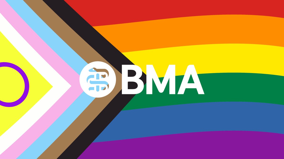 TheBMA's tweet image. Today we celebrate Trans+ Pride doctors, colleagues and patients across the NHS whilst they march through central London. This is an opportunity to celebrate our Trans+ identities and allyship whilst standing up for human rights. All gender identities and allies are welcome.