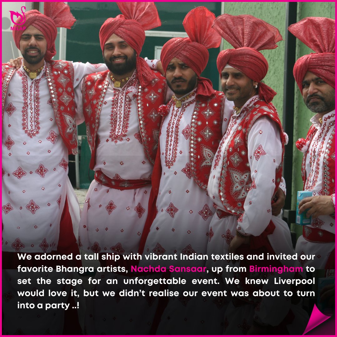 milapfest's tweet image. #MilapMemories

When Bhangra Met Football: A Fusion of Celebrations at the Mersey River Festival!

Swipe through to see how @NachdaSansaar's #Bhangra performance turned into a spontaneous party with Liverpool Football Club fans after their Champions League win!

#CultureLiverpool