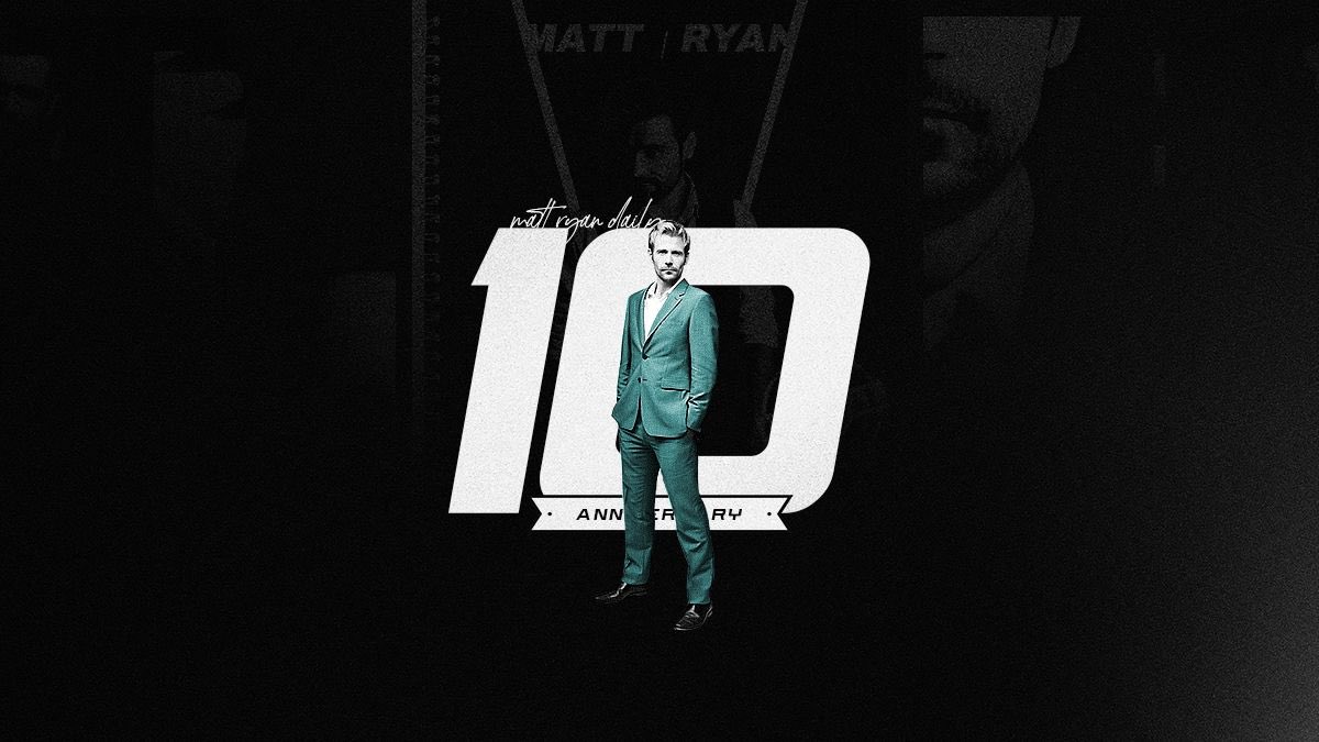 MattRyanDaily's tweet image. Matt Ryan Daily // Matt-Ryan.Net celebrates today TEN YEARS since we went online on July 27, 2014! Thank you all for the support all these years and here are to more years celebrating @mattryanreal 🌟