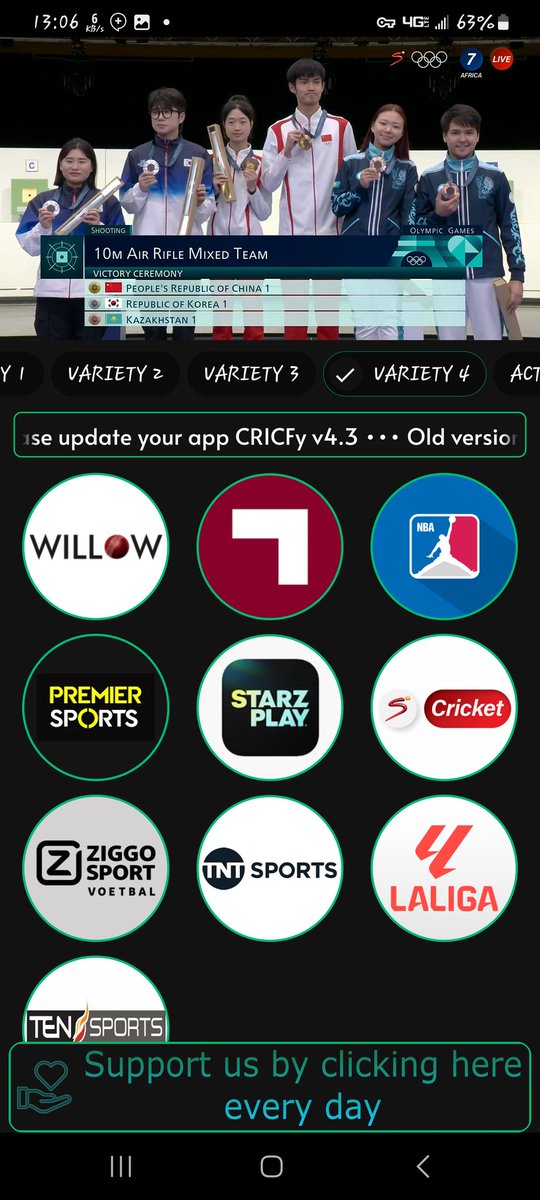 For those who want to stream Olympics for free. Use this app. It is completely free with no ads and doesn't buffer. Here is direct download link
t.me/Cricfyapplicat…

#Helpafriend
Olympics
Opening ceremony
Omanyala