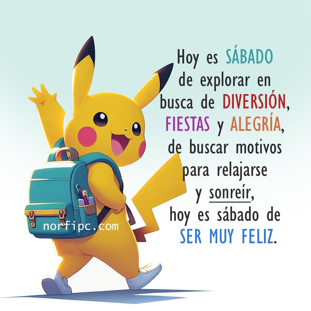 FrasesNorfiPC's tweet photo. Hoy es sábado de explorar en busca de diversión, fiestas y alegría, de buscar motivos para relajarse y sonreír, hoy es sábado de ser muy feliz.
Que este sea un lindo sábado para ti.
#felizsabado
#sabado
#felizdia
#buenosdias
#lindodia https://t.co/BbCCZjrMwP